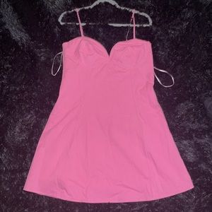 Hot pink endless rose Anthropologie Dress